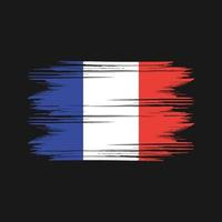 Frankrike flagga design fri vektor
