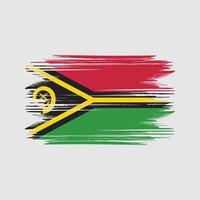 vanuatu flagga design fri vektor