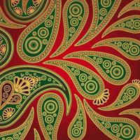 roter Paisley-Hintergrund vektor