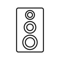 Lautsprecher-Icon-Vektor-Design-Vorlage vektor