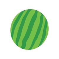 Wassermelonen-Icon-Vektor-Design-Vorlage vektor