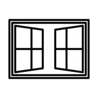 Fenster-Icon-Vektor-Design-Vorlage vektor
