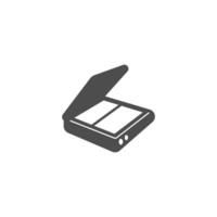 Scanner-Icon-Design-Illustration vektor