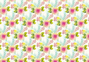 Free Vector Aquarell Blumen Hintergrund