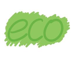 logotyp eco grön vektor