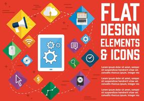 Free Flat Design Vector Icons