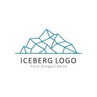is berg logotyp vektor