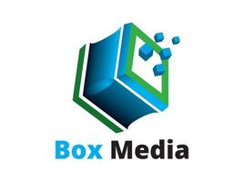 Box Media-Logo vektor