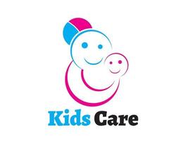 Kinderpflege-Logo vektor