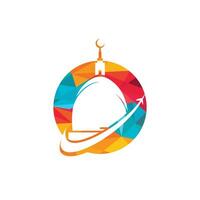 islamic resa och Turné vektor logotyp design.