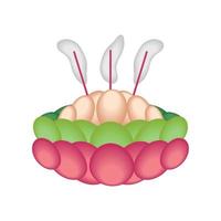 Räucherstäbchen in Blüte vektor