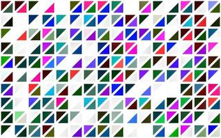 ljus flerfärgad, regnbåge vektor sömlös bakgrund med linjer, trianglar.