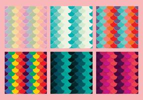 Gratis Fish Scales Vector Pattern 5