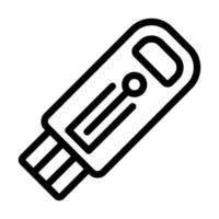 USB-Icon-Design vektor