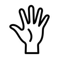 Hand-Icon-Design vektor