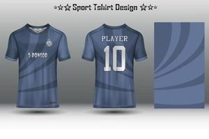 fotboll jersey mockup, fotboll jersey mockup, cykling jersey attrapp och sport jersey attrapp med abstrakt geometrisk mönster fri vektor