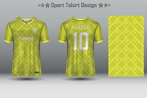 fotboll jersey attrapp fotboll jersey design sublimering sport t skjorta design samling för tävlings, cykling, spel, cross vektor