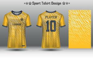 fotboll jersey mockup, fotboll jersey mockup, cykling jersey attrapp och sport jersey attrapp med abstrakt geometrisk mönster fri vektor