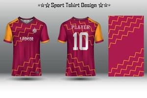 fotboll jersey mockup, fotboll jersey mockup, cykling jersey attrapp och sport jersey attrapp med abstrakt geometrisk mönster fri vektor