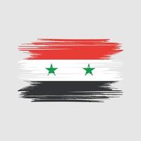 syrien flagga design fri vektor