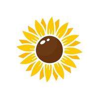 gelbe sonnenblumen blühen im frühjahr. zum Verzieren von Willkommensschildern vektor