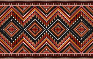 Teppich ethnische aztekische Kunst. geometrisches nahtloses Muster im Stammes-. Stoff im mexikanischen Stil. vektor