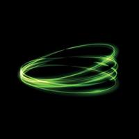 grün leuchtende lichteffektsterne platzen mit funkeln isoliert vektor
