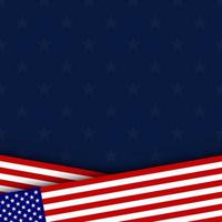 Hintergrund der amerikanischen Flagge für jede Veranstaltung vektor