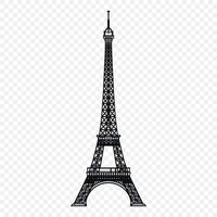 Eiffelturm-Vektor-Illustration