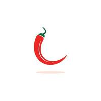 Chili Logo Vorlage Symbol Vektor Icon