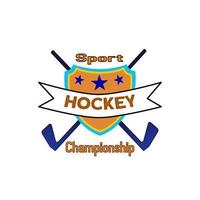 hockey logotyp vektor