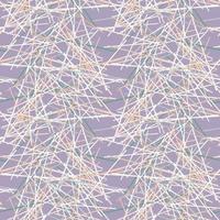 moderne Fantasie unordentliche geometrische Formen nahtloses Muster. Infinity abstrakte Karte, Layout. kreativer hintergrund mit geoformen. Textilien, Stoffe, Packpapier. vektor