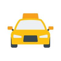 taxi cab vektor ikon