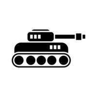 tank transport ikon vektor