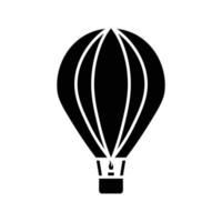 Luftballon-Transport-Symbol vektor