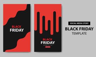 Black Friday Story Template Bundle vektor