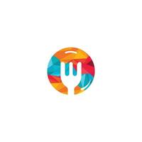 Lebensmittel-Vektor-Logo-Design. Gabel-Symbol-Food-Logo-Konzept. Catering-Konzept. vektor