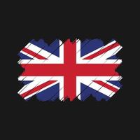 Förenade kungariket flagga vektor design. National flagga