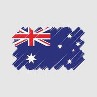 Australien flagga vektor design. National flagga