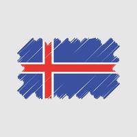 islands flagga vektor design. National flagga