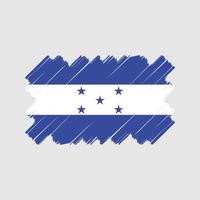 honduras flagga vektordesign. National flagga vektor