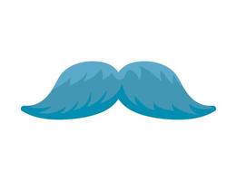 movember Prostatakrebs, Schnurrbart vektor