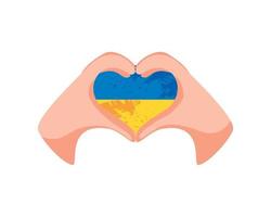 be för Ukraina, tema vektor