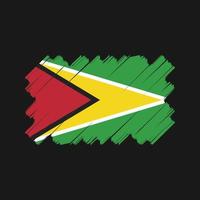 guyana flagga vektor design. National flagga