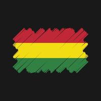 bolivia flagga vektor design. National flagga