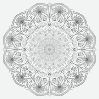 Luxus dekorative Mandala Design Hintergrund vektor