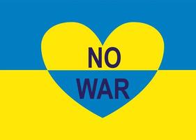 kein ukrainekrieg. das konzept der ukrainischen und russischen militärkrise, der konflikt zwischen der ukraine und russland. Beschriftungsunterstützung, beten, Supermacht, Frieden vektor