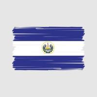 el salvador flagga vektor. nationell flagga vektor