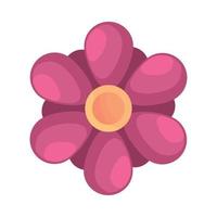 Blumen-Cartoon-Symbol vektor