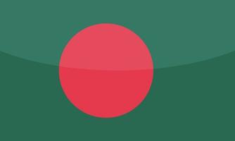 bangladesh hand dragen flagga, Bangladeshi taka hand dragen vektor